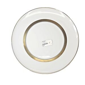 NEW ~ VISTA ALEGRE DOMO GOLD SALAD / DESSERT PLATE 9" *Flaws
